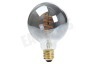 Calex Globe LED lamp Flexible Filament Titanium E27 Dimbaar