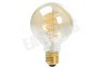 Calex Globe G80 LED lamp Flexible Filament Gold E27 Dimbaar