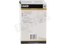 Calex LED Glasfiber Titanium G95 Globelamp 3,5W E27 Dimbaar