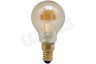 Calex Smart LED Filament Rustic Gold Kogellamp E14 Dimbaar