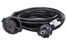 Q-Link Snoer 3x 1.5mm2 5 Meter Zwart