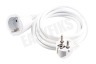 Exin Snoer 3x1mm2 2300W 10A RA wit 10M