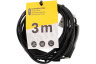 Q-Link Snoer 2x0,75mm2 575W 2.5A zwart 3M