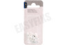 Q-Link Clip 6 mm rond wit