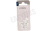 Q-Link Clip 7mm VMVL + coax 12 wit 20 stuks