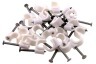 Q-Link Clip 7mm VMVL + coax 12 wit 20 stuks