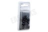 Q-Link Clip 8mm VMVL + coax 12 zwart 20 stuks