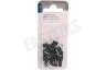Q-Link Clip 8mm VMVL + coax 12 zwart 20 stuks