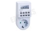 Q-Link Schakelklok 16A 230v 3500W RA 20 schakelmomenten per dag