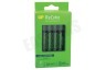 GP M451 USB Batterijlader Recyko 4x AA 2600mAh