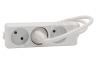 Q-Link Tafelcontactdoos 2x 1.5mm 1.5 Meter Wit