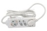 Q-Link Tafelcontactdoos 3x 1.5mm2 1.5 Meter Wit