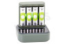 GP B421 USB Batterijlader Dockingstation Recyko 4x AA 2100mAh