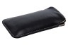 Spez Sleeve Case met Pull tab, Leder, Zwart