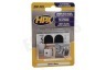 HPX ZF1000 Zip Fix Klittenband Pads 20mm x 50mm