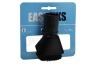 Easyfiks Borstel Plumeau 32mm draaibaar zwart
