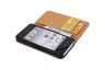 Spez Book Case met Creditcard sleuven, Zwart, Leder