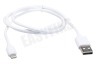 Easyfiks 8-pin USB laad en data kabel 100 cm, wit