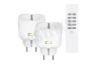 KlikAanKlikUit ACC2-250R Compacte Stopcontactdimmerset met Afstandsbediening