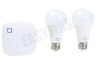Trust ZRGB2-Z1R Zigbee Starter Set: 2 RGB Lampen + Z1 Zigbee Bridge