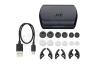 JVC HA-ET45T-BU Wireless Sport Dual Support Headphones Black