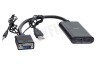 ACT AC7545 VGA naar HDMI Converter met audio