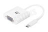 Ewent EW9821 USB Type C naar VGA converter