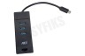 ACT AC6400 USB-C Hub 3 Port en Ethernet