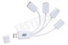 ACT Hub Flexibele 4 Poorts USB Hub