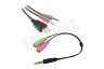Play PL3321 Over-ear Gaming Headset met microfoon en RGB leds