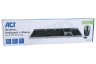 ACT AC5710 Draadloos Toetsenbord Set USB-C/USB-A Ontvanger Qwerty