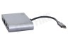 ACT AC7040 USB-C -HDMI Multiport Adapter met Ethernet en USB Hub