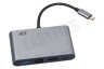 ACT AC7040 USB-C -HDMI Multiport Adapter met Ethernet en USB Hub