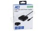 ACT AC6410 USB-C Hub 4 Poort met Stroomadapter