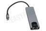 ACT AC7091 USB-C 4K docking station HDMI/ethernet/USB-A/PD