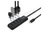 ACT AC6420 USB-C hub 3.0, 4 poorts USB-A