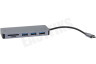 ACT AC7050 USB-C hub 3.0, 3x USB-A, cardreader, PD