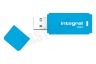 Integral Memory stick 16GB Neon Blue USB Flash Drive
