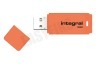Integral Memory stick 16GB Neon Orange USB Flash Drive