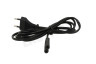 Elektra Netvoedingskabel C7, 230V, 5 Amp, 2x0.75mm2, 1.5 Meter