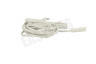 Easyfiks Netvoedingskabel C7, 230V, 5 Amp, 2x0.75mm2, 5 Meter Wit