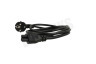 Easyfiks Netvoedingskabel C5, 230V, 10 Amp, 3x1mm2, 1,5Meter