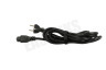 Easyfiks Netvoedingskabel C5, 230V, 10 Amp, 3x0.75mm2, 2,5Meter