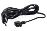 Easyfiks Netvoedingskabel C7 haaks, 2x0.75mm2, 2 Meter Zwart