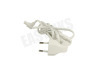 Easyfiks Netvoedingskabel C7 haaks, 2x0.75mm2, 2.5 Meter Wit