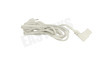 Easyfiks Netvoedingskabel C7 haaks, 2x0.75mm2, 2.5 Meter Wit