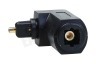 Easyfiks Toslink Adapter Haaks, 90 Graden, Male - Female