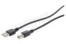 Easyfiks USB Aansluitkabel 2.0 A Male - USB 2.0 B Male, 1.5 Meter