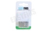 Easyfiks CAT5 Koppelstuk 2x RJ45 8p8c Contra Female Afgeschermd