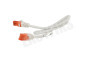 Easyfiks UTP CAT6 Netwerkkabel Wit, 0.5 meter, 2x RJ45 Male